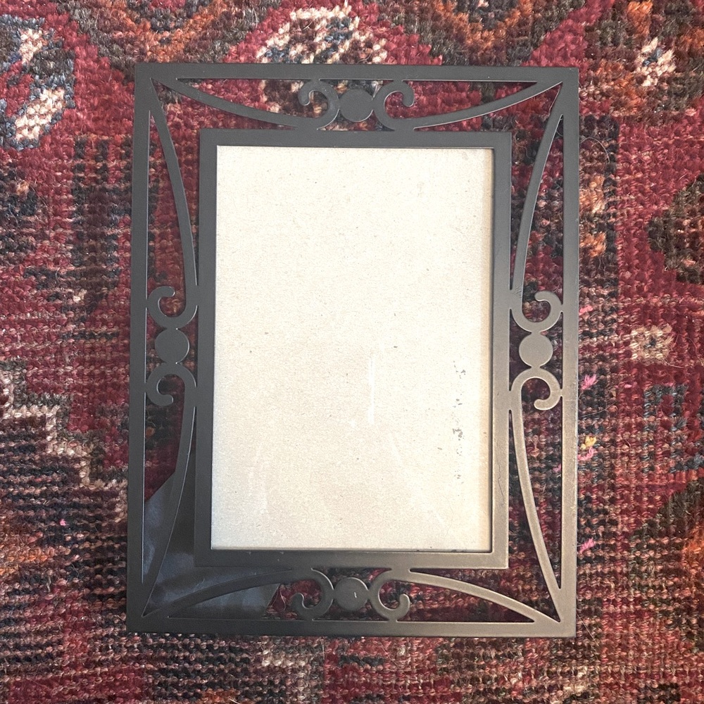 5” x 7” metal picture frame